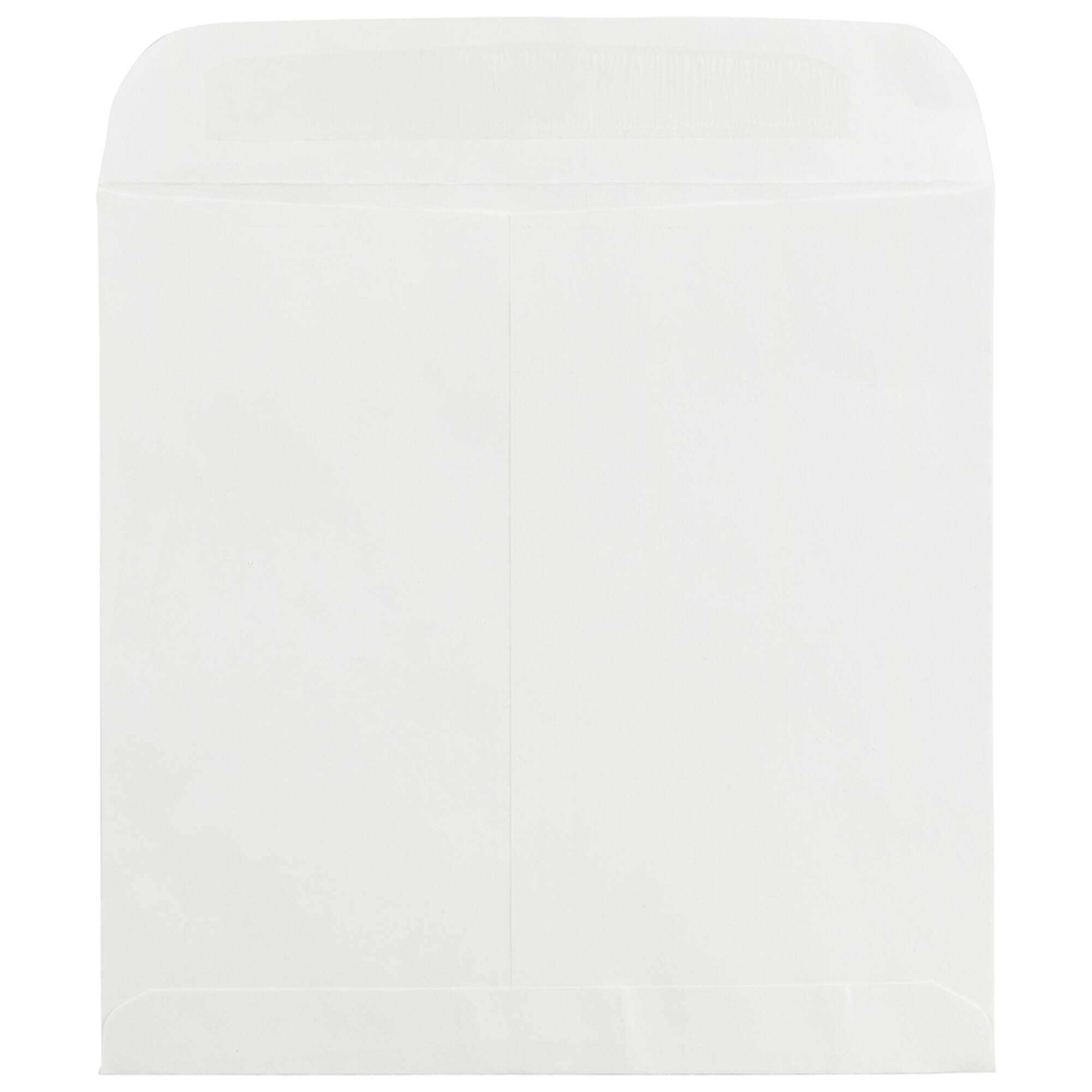 JAM Paper 11.5" Large White Square Invitation Envelopes